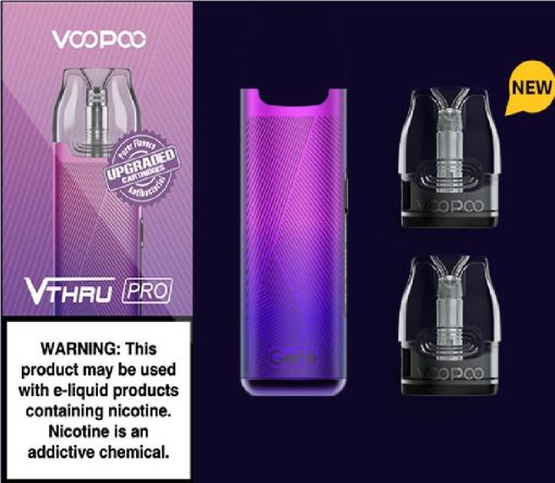 VOOPOO V Thru Pro Upgraded Pod Kit 25W (900mAh) Box Includes