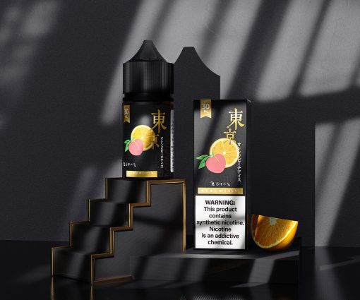 ORANGE PEACH ICE 30ml - TOKYO GOLDEN SERIES