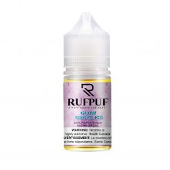 RUFPUF Glow Grape Ice Nic Salt In Pakistan