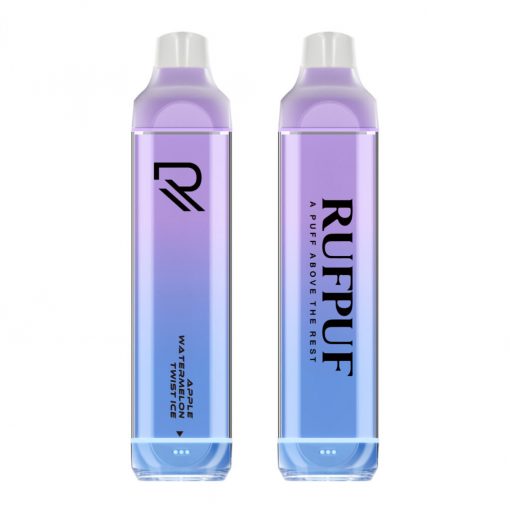 RufPuf Apple Watermelon Twist Ice Disposable Vape 7500 Puffs (40mg)