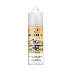 Rufpuf Eliquid - Classic Caramel Waffle Cappuccino Ice 60ml (3, 6mg)