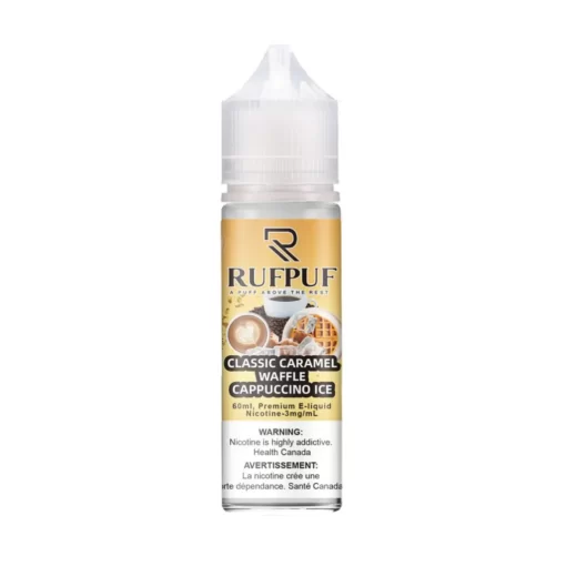 Rufpuf Eliquid - Classic Caramel Waffle Cappuccino Ice 60ml (3, 6mg)