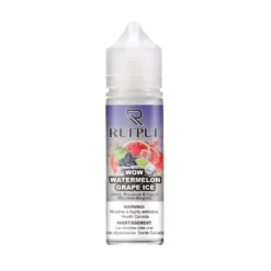 Rufpuf Eliquid - Wow Watermelon Grape Ice 60ml (3, 6mg)