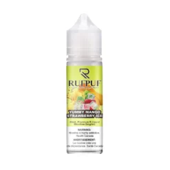 Rufpuf Eliquid - Yummy Mango Strawberry Ice 60ml (3, 6mg)