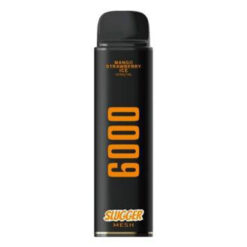 Slugger Black Disposable Vape - Mango Strawberry Ice 40mg (6000 Puffs)