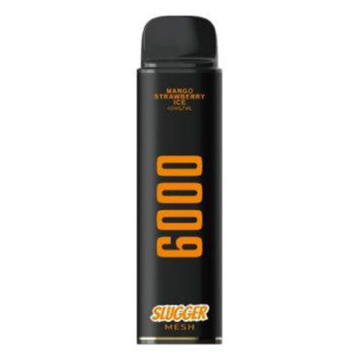 Slugger Black Disposable Vape - Mango Strawberry Ice 40mg (6000 Puffs)