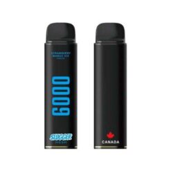 Slugger Black Disposable Vape – Strawberry Mango Ice 50mg (6000 Puffs)