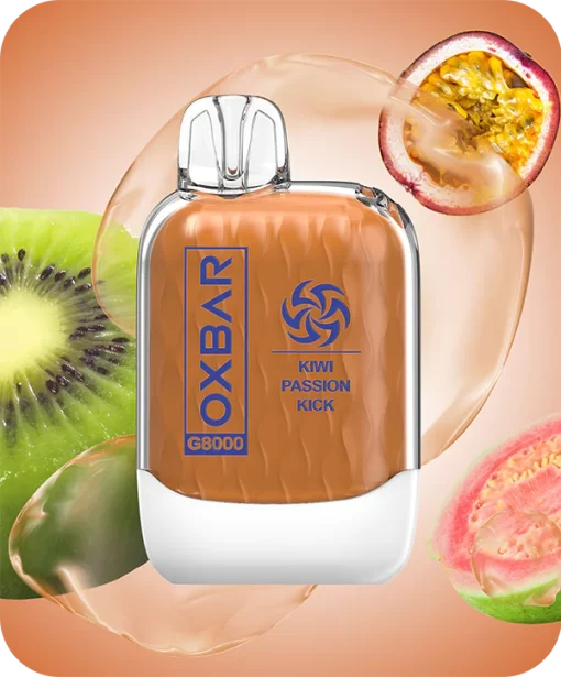 OXVA Oxbar G8000 Disposable Vape - Kiwi Passion Kick (8000 Puffs)