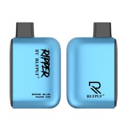 RUFPUF Ripper Disposable Vape - Bomb Blue Razz Ice 50mg (6000 Puffs)