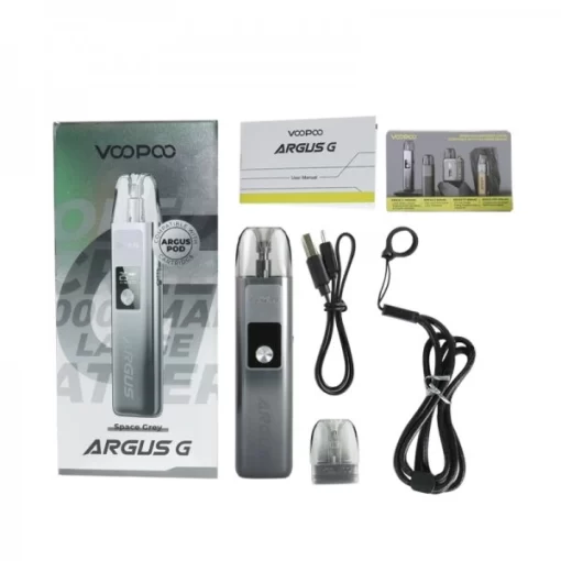 VOOPOO Argus G Pod Kit 25W (1000mAh) Packing List