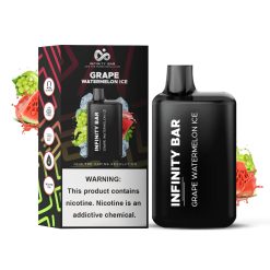Infinity Bar Disposable Vape - Grape Watermelon Ice 35mg (5000Puffs)
