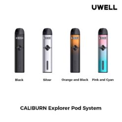 Uwell Caliburn Explorer Pod System Kit Colors
