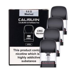 Uwell Caliburn G3 Replacement Pods (0.6, 0.9Ω)