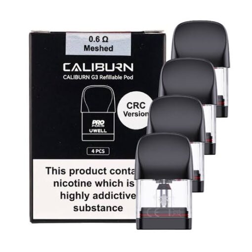 Uwell Caliburn G3 Replacement Pods (0.6, 0.9Ω)