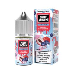 Drip Down Edition - Lychee Blueberry Iced 30ml (25, 50mg)