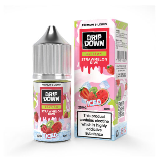 Drip Down Edition - Strawmelon Kiwi Iced 30ml (25, 50mg)