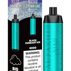 Al Fakher Crown Bar - Blackcurrant Ice 5mg (8000Puffs)