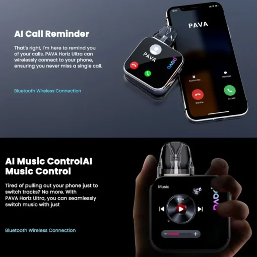 Pava Horiz Ultra Pod Kit Features Bluetooth