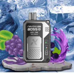 Nevoks Bar Boss Disposable – Blackcurrant Grape Ice 35mg (19000Puffs)