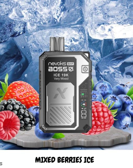 Nevoks Bar Boss Disposable – Mixed Berries Ice 35mg (19000Puffs)