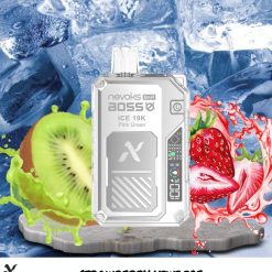 Nevoks Bar Boss Disposable – Strawberry Kiwi Ice 35mg (19000Puffs)