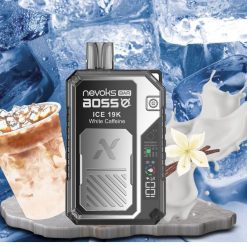 Nevoks Bar Boss Disposable – Vanilla Latte Ice 35mg (19000Puffs)