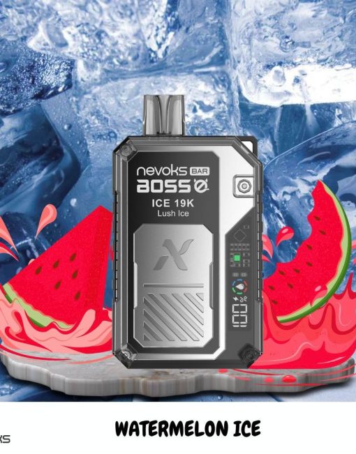 Nevoks Bar Boss Disposable – Watermelon Ice 35mg (19000Puffs)