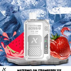 Nevoks Bar Boss Disposable – Watermelon Strawberry Ice 35mg (19000Puffs)