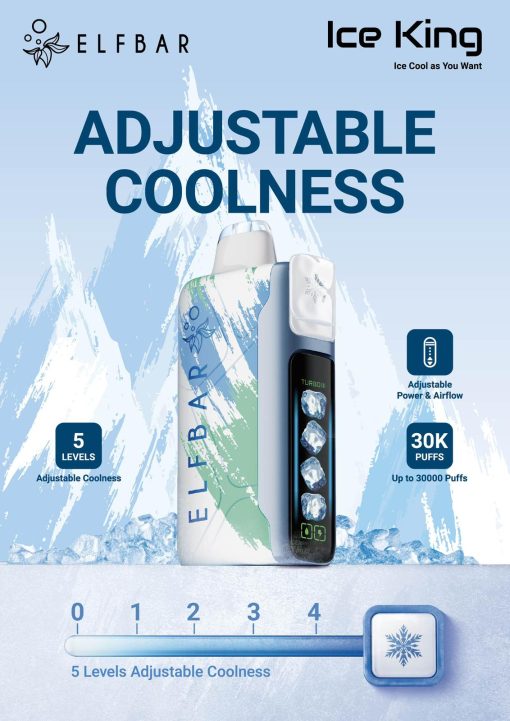 Elfbar Ice King Disposable Features