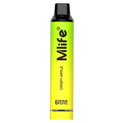 Mlife Disposable Vape - Crispy Apple 50mg (6000Puffs)