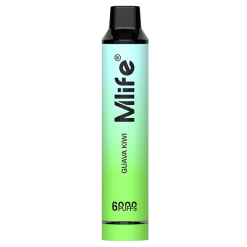 Mlife Disposable Vape - Guava Kiwi 50mg (6000Puffs)